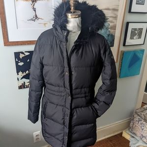 Lauren for Ralph Lauren size medium black winter coat Like New!!